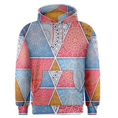 Texture With Triangles Men s Core Hoodie