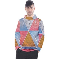 Texture With Triangles Men s Pullover Hoodie by nateshop