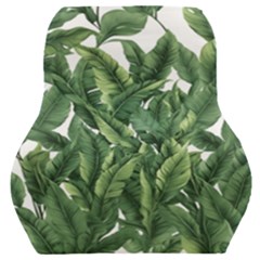 Tropical Leaves Car Seat Back Cushion  by goljakoff