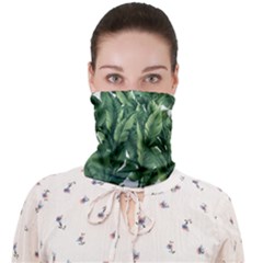 Tropical Leaves Face Covering Bandana (adult)