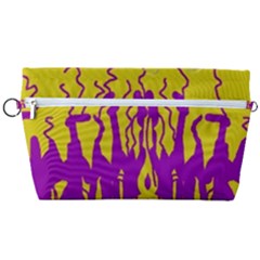 Yellow And Purple In Harmony Handbag Organizer