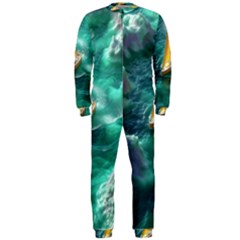 Lion King Of The Jungle Nature Onepiece Jumpsuit (men)