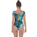 Mountains Sunset Landscape Nature Short Sleeve Leotard  View2