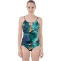 Valley Night Mountains Cut Out Top Tankini Set View1