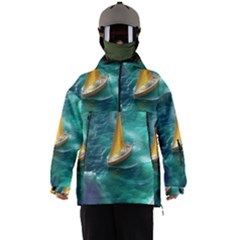 Mountains Sunset Landscape Nature Men s Ski And Snowboard Waterproof Breathable Jacket