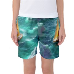 Dolphin Sea Ocean Women s Basketball Shorts