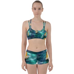 Dolphins Sea Ocean Perfect Fit Gym Set