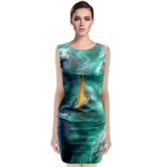 Countryside Landscape Nature Classic Sleeveless Midi Dress