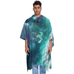 Countryside Landscape Nature Men s Hooded Rain Ponchos by Cemarart