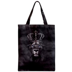 Lion King Of The Jungle Nature Zipper Classic Tote Bag by Cemarart