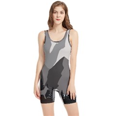 Mountain Wolf Tree Nature Moon Women s Wrestling Singlet by Cemarart