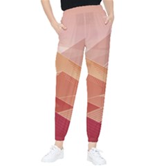 Mountains Sunset Landscape Nature Women s Tapered Pants by Cemarart