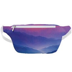 Valley Night Mountains Waist Bag  by Cemarart