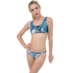 Dolphin Swimming Sea Ocean The Little Details Bikini Set