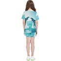 Dolphin Sea Ocean Kids  T-Shirt And Sports Shorts Set View2