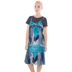 Dolphins Sea Ocean Camis Fishtail Dress