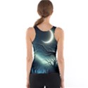 Moon Moonlit Forest Fantasy Midnight Women s Basic Tank Top View2