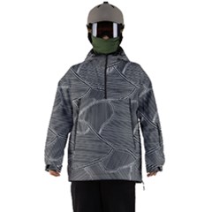 Authentic Aboriginal Art - Farm Lands 4 Men s Ski And Snowboard Waterproof Breathable Jacket