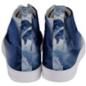 Dolphins Sea Ocean Water Women s Mid-Top Canvas Sneakers View4