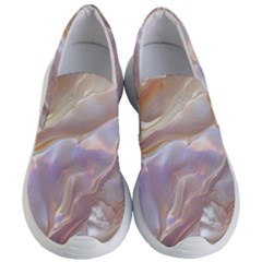 Silk Waves Abstract Women s Lightweight Slip Ons