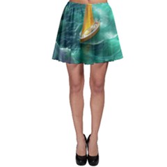 Seascape Boat Sailing Skater Skirt