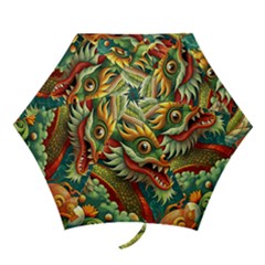 Chinese New Year ¨c Year Of The Dragon Mini Folding Umbrellas by Valentinaart