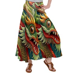 Chinese New Year ¨c Year Of The Dragon Women s Satin Palazzo Pants