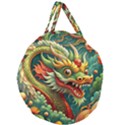 Chinese New Year – Year of the Dragon Giant Round Zipper Tote View2