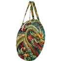 Chinese New Year – Year of the Dragon Giant Round Zipper Tote View3