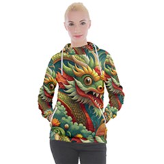 Chinese New Year ¨c Year Of The Dragon Women s Hooded Pullover