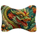 Chinese New Year – Year of the Dragon Velour Seat Head Rest Cushion View1