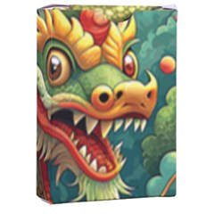 Chinese New Year ¨c Year Of The Dragon Playing Cards Single Design (rectangle) With Custom Box by Valentinaart