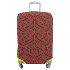 Hexagon Motif Geometric Tribal Style Pattern Luggage Cover (medium) by dflcprintsclothing