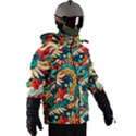 Chinese New Year – Year of the Dragon Men s Zip Ski and Snowboard Waterproof Breathable Jacket View3