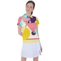 Bicycle, Geometric Figures, Art, Women s Polo T-Shirt View1