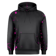 Butterflies, Abstract Design, Pink Black Men s Core Hoodie by nateshop