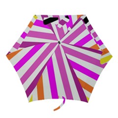 Colorful Multicolor Colorpop Flare Mini Folding Umbrellas