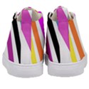 Colorful Multicolor Colorpop Flare Kids  Mid-Top Canvas Sneakers View4