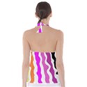 Warp Liquid Multicolor Kids Tie Back Tankini Top View2