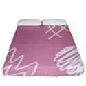 Elements Scribble Wiggly Lines Fitted Sheet (Queen Size) View1