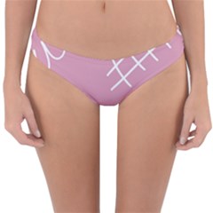 Elements Scribble Wiggly Lines Reversible Hipster Bikini Bottoms
