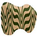 Swirl Pattern Abstract Marble Head Support Cushion View3