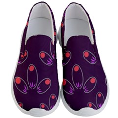 Pattern Petals Dots Print Seamless Men s Lightweight Slip Ons