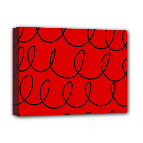 Red Background Wallpaper Deluxe Canvas 16  X 12  (stretched) 