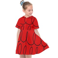 Red Background Wallpaper Kids  Sailor Dress
