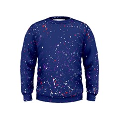 Texture Grunge Speckles Dots Kids  Sweatshirt