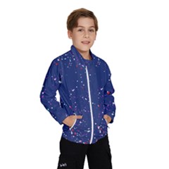 Texture Grunge Speckles Dots Kids  Windbreaker