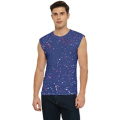 Texture Grunge Speckles Dots Men s Raglan Cap Sleeve T-Shirt