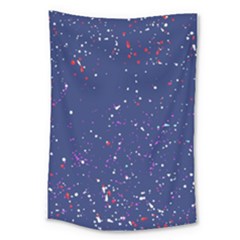 Texture Grunge Speckles Dots Large Tapestry