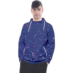 Texture Grunge Speckles Dots Men s Pullover Hoodie by Cemarart